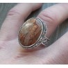 Zilveren ring Laguna Lace Agaat bewerkte setting 17.3 mm