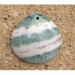 Rivier Jasper edelsteen amulet
