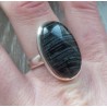 Zilveren ring gezet met zebra Jaspis ring maat 18.5 mm