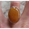 Zilveren ring gezet met Kersenkwarts (aardbeikwarts) maat 17.5 m