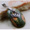 Edelsteenhanger met Unakiet