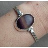 Zilveren armband gezet met Fluoriet