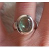 Zilveren ring gezet met Apatiet ring maat 16.5 mm