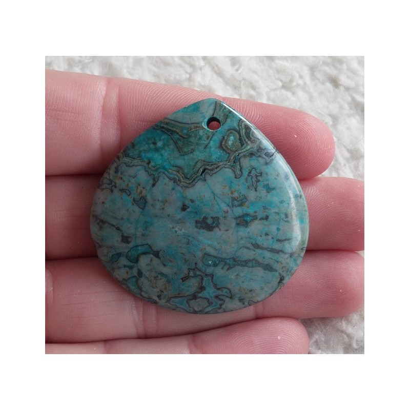 Blauwe luipaard Jaspis Amulet