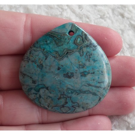 Blauwe luipaard Jaspis Amulet