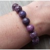 Stretch armband met Lepidoliet