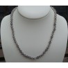 Ketting van grijze Agaat