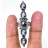 925 Sterling zilveren ring met Mystic Topaas 19 mm