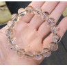 Stretch armband met zwarte Toermalijnkwarts