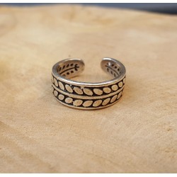 Zilveren ring verstelbaar