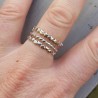 Zilveren ringen set 17.3 mm
