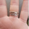 Zilveren ringen set 17.3 mm