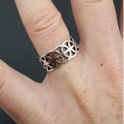 Zilveren celtic ring verstelbaar