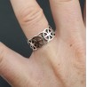 Zilveren celtic ring verstelbaar