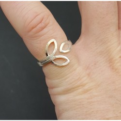 Zilveren ring verstelbaar