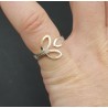 Zilveren ring verstelbaar