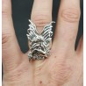 Zilveren ring elf 17 mm