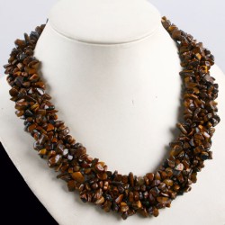 Brede splitketting van Tijgeroog