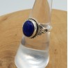 Zilveren ring gezet met Lapis Lazuli 16.5 mm