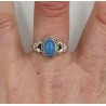 Zilveren ring gezet met Chalcedoon 18 mm
