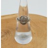Zilveren ring met ronde Labradoriet 15.7 mm