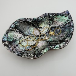 Vergulde slangenketting 1mm 42 cm