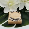 Zilveren armband / bangle met olifantjes