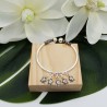 Zilveren armband / bangle met schildpadjes