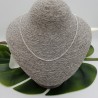 Zilveren jasseron ketting 45 cm 2mm