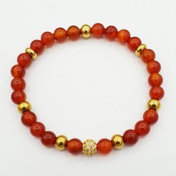 Armband van Carneool