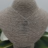 925 Sterling zilveren ketting met lotus hanger