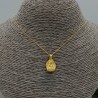 Vergulde ketting met Boeddha hanger