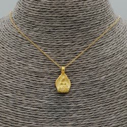 Vergulde ketting met Boeddha hanger