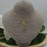 Vergulde ketting met sleutel hanger
