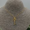 Vergulde ketting met sleutel hanger