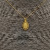 Vergulde ketting met Maria hangertje