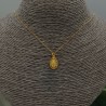 Vergulde ketting met Maria hangertje