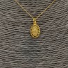 Vergulde ketting met Maria hangertje