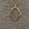 Vergulde ketting met Marakesh hanger