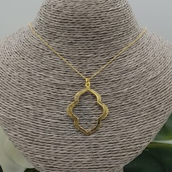 Vergulde ketting met Marakesh hanger