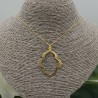 Vergulde ketting met Marakesh hanger