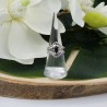 Zilveren boho ring met zwarte Onyx