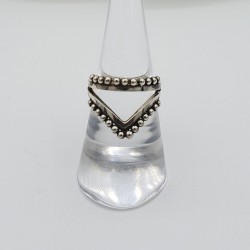 Double layer chevron V ring