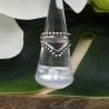 Double layer chevron V ring