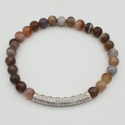 Armband van Botswana Agaat