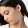 18K vergulde creolen