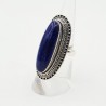 Zilveren ring gezet met Lapis Lazuli