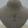 Vergulde ketting met slangen hanger