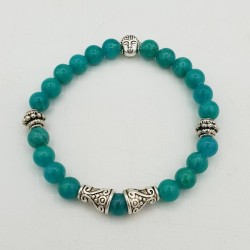 Armband van zee groene Jade