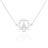 925 Sterling zilveren choker ketting met boeddha hanger